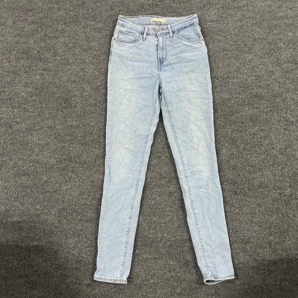 Levi's Jeans Womens 27 Light Wash 721 High Rise Skinny Denim Casual Classic